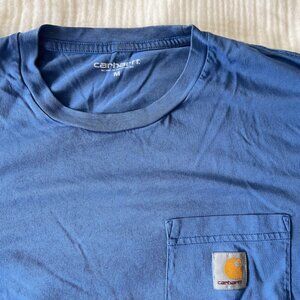 Carhartt Work In Progress WIP royal blue pocket t-shirt